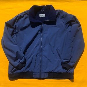 LLBean warm up Jacket size XXL Blue